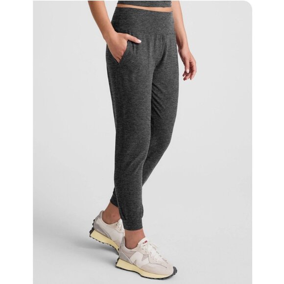 Beyond Yoga Spacedye Midi Jogger Black Charcoal Women's Size Small - Picture 1 of 10